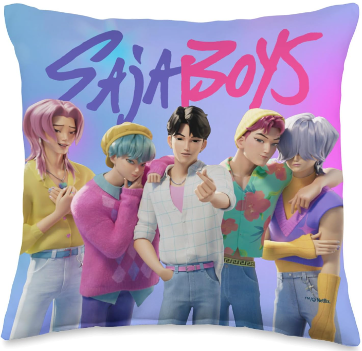 Saja Boys Officially Licensed Throw Pillow