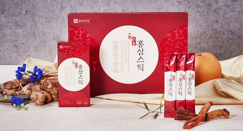 Chong Kun Dang Health Korea 6-year-old Red ginseng stick 1 box, 10g x 30 ea, total 300g