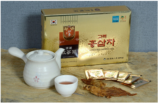 Korea Hongsam Tea (3g. x 100 packs) Korea Traditional Red Ginseng Tea