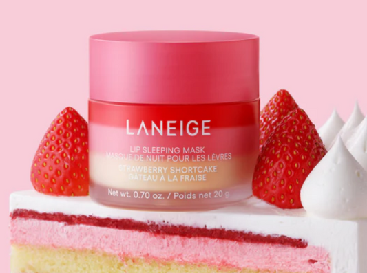 LANEIGE Strawberry Shortcake Lip Sleeping Mask: Intense Overnight Lip Mask for Soft