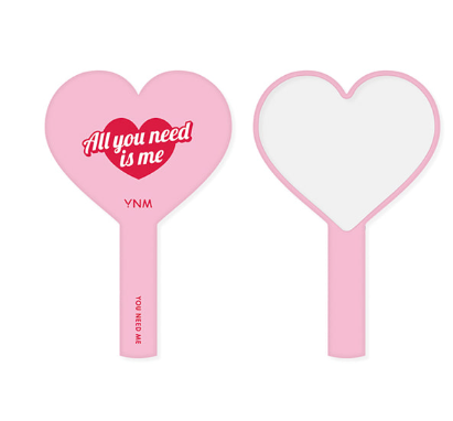 YNM Heart Hand Mirror