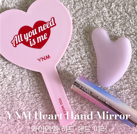 YNM Heart Hand Mirror