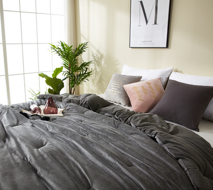 Modal Velour Double Face Comforter, Queen Size [195cm x 225cm] Modal 100%, Cotton Velour 100%, Premium Quality Origin Korea