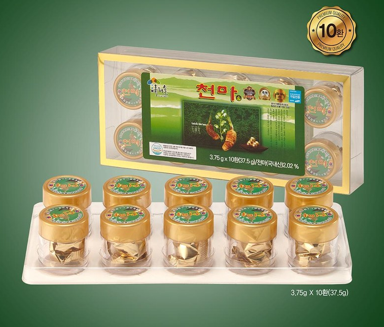 [2+1] Gyeongju Saengyak Cheon Ma Hwan 10 pills. Brain Health Energy Recovery (Origin: Korea)