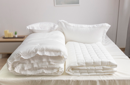 Chanel Style Comforter Set Queen size [225cm x 195cm] Pad, Pillow Cover, Modal 100% Origin Korea