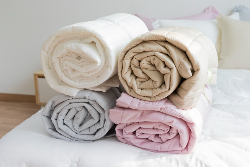 Chanel Style Comforter Set Queen size [225cm x 195cm] Pad, Pillow Cover, Modal 100% Origin Korea