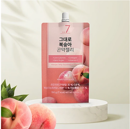 [Health & Beauty] Peach Konjac Jelly (10 Packets)
