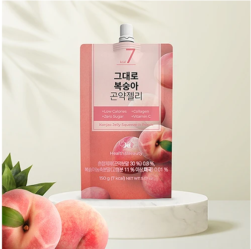 [Health & Beauty] Peach Konjac Jelly (10 Packets)