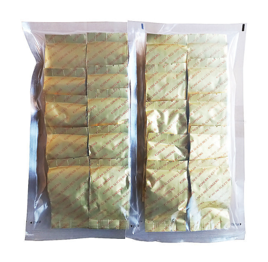 [3+1] Red Ginsaeng Slices 80 Packs, 4 Years or Older Root, Premium Korean Hong Sam Jeol Pyeon, Buy 3 Get 1 Free