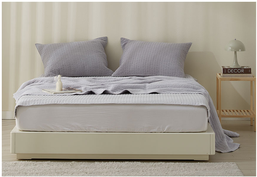 [Wooda Sommie Home] MIR Pure Cotton Quilted Summer Blanket(Pad)