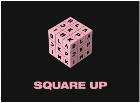BLACKPINK - [Square Up] 1st Mini Album Pink Ver CD+Booklet+PhotoCard+SelfieCard+Lennticular Lyrics+Postcard K-POP Sealed