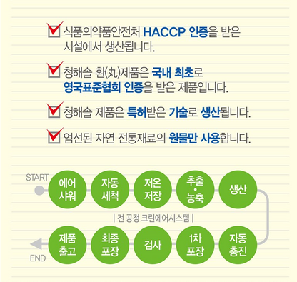 [2+1] Gyeongju Saengyak Hong Sam Gold Hwan 10 Pills, Red Ginsaeng, Angelica root, Peony.