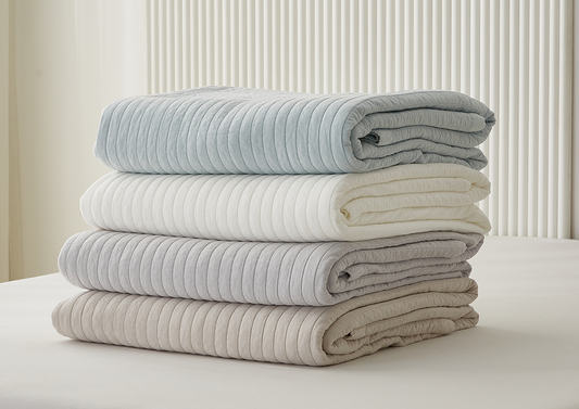 MIR Pure Premium Cotton Quilted Blanket/Pad